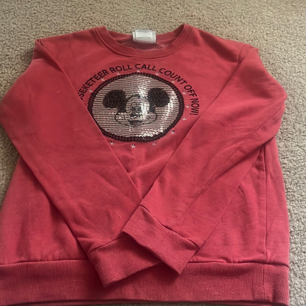 Disney Parks girls Mickey sweatshirt